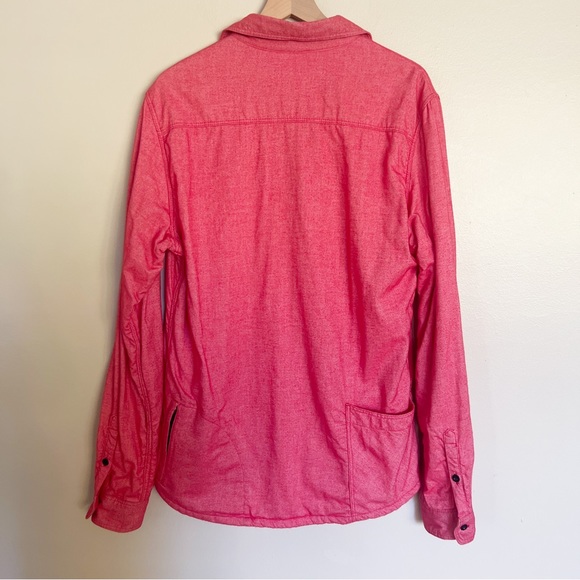 California Cowboy Mens High Sierra Shirt Large Thermal Lined Button Down Shacket - Picture 9 of 9